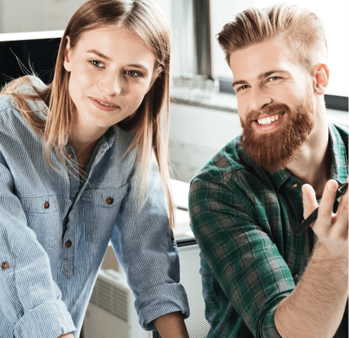 Creative Web Design Team Collaboration