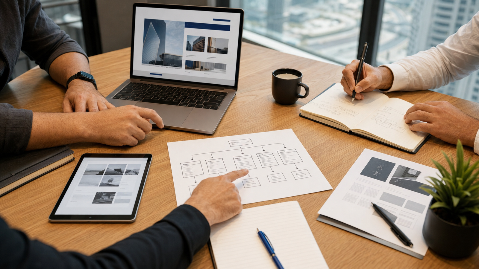 Website design Dubai discovery process