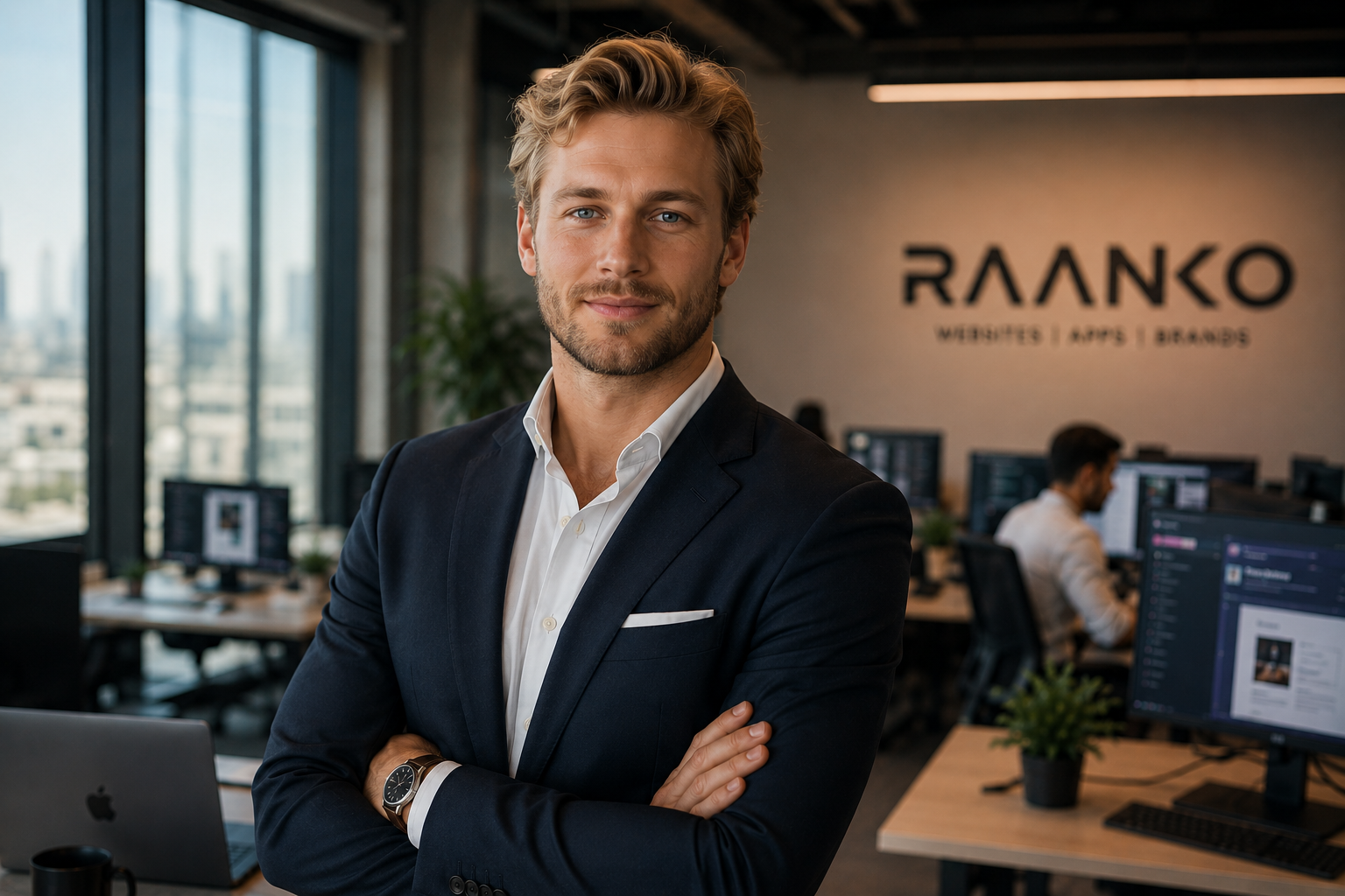 Illustrative business profile for Raanko email marketing Dubai campaign