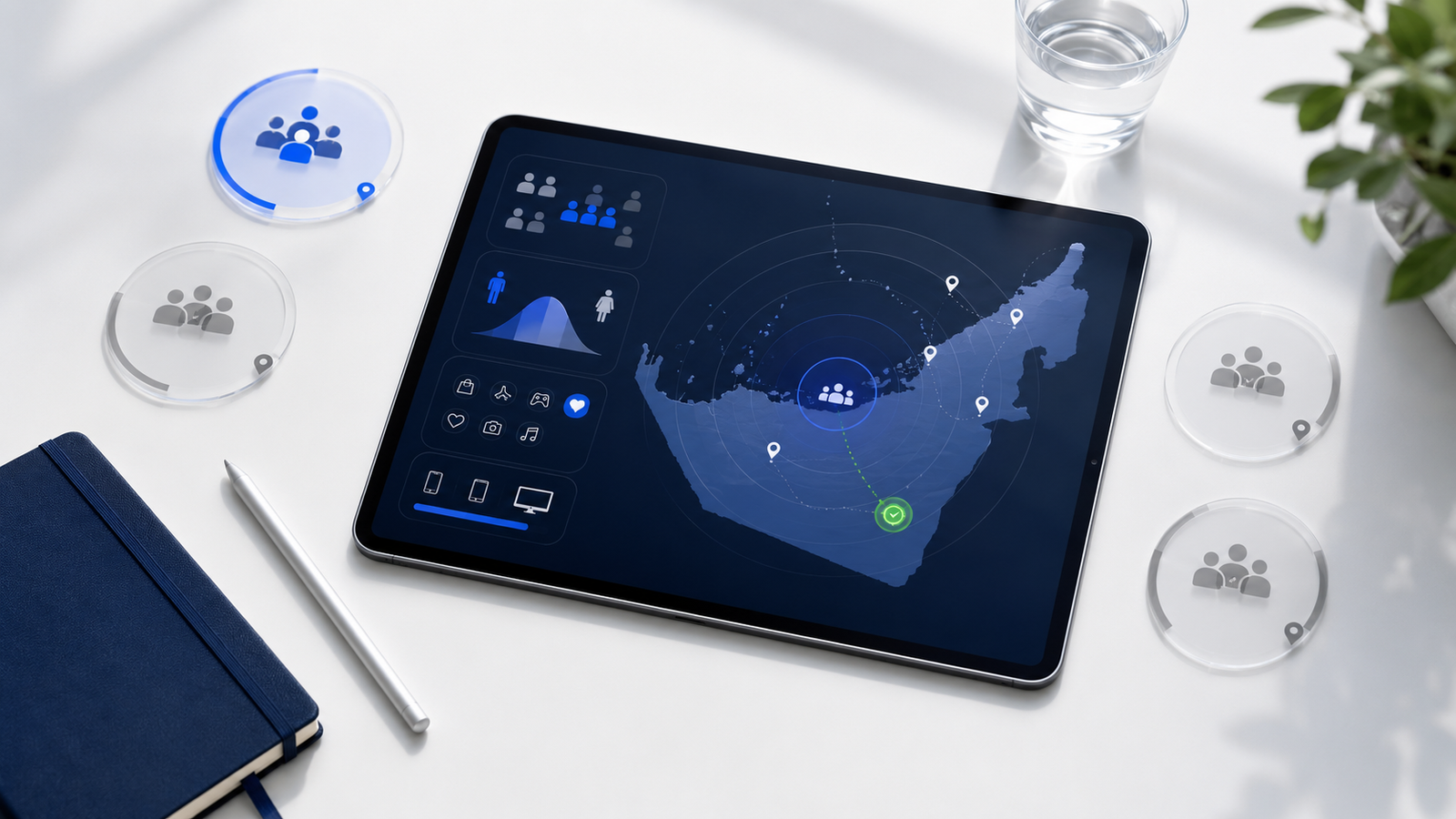 Audience targeting for digital advertising Dubai based on location interests and devices