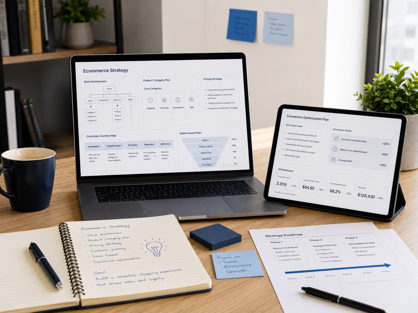 Online store development and ecommerce strategy services in Dubai