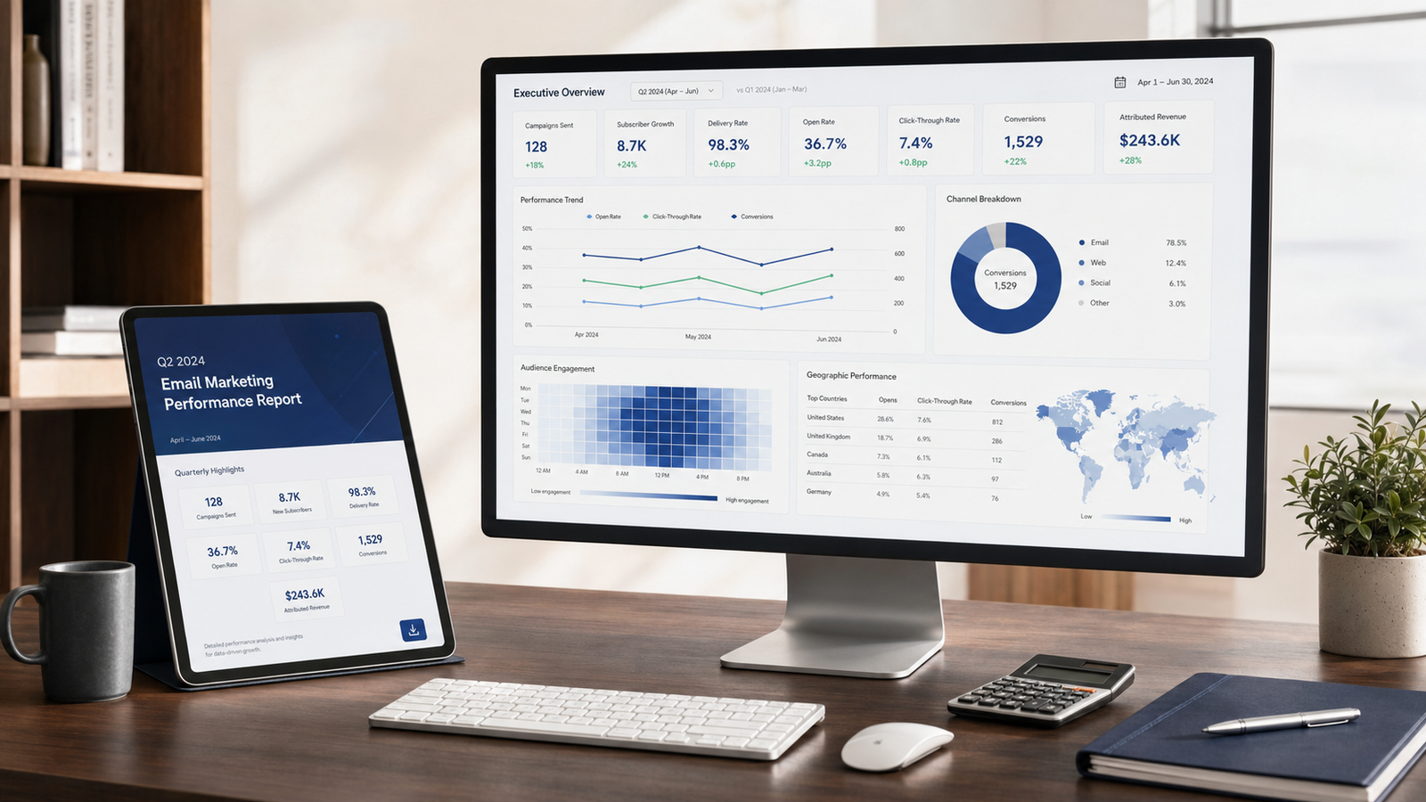 Email campaign analytics and reporting for professional email marketing Dubai services