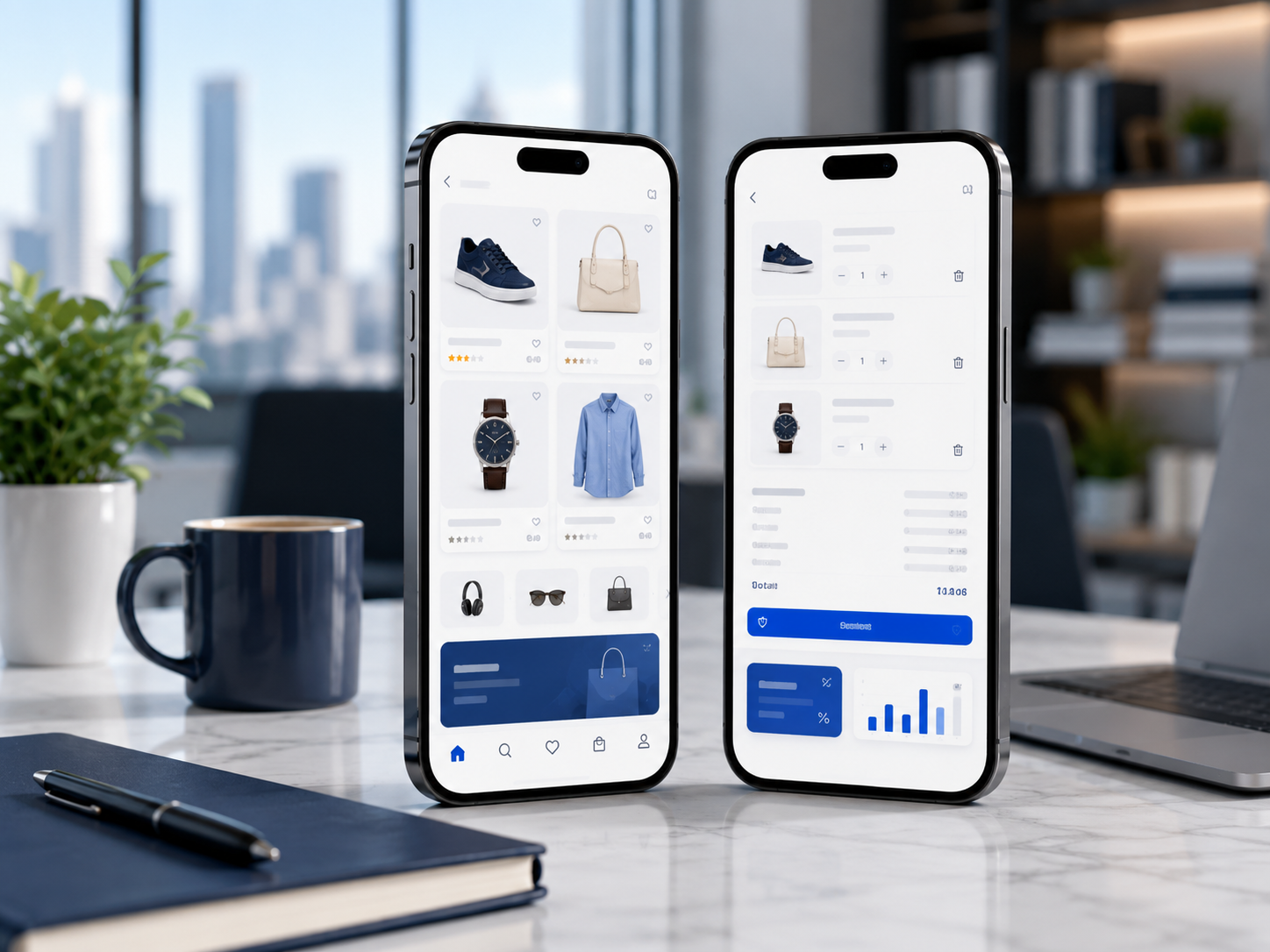 Android and iOS e-commerce app development