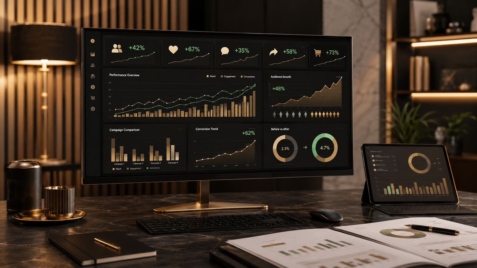 Social media analytics and campaign optimization for Dubai businesses