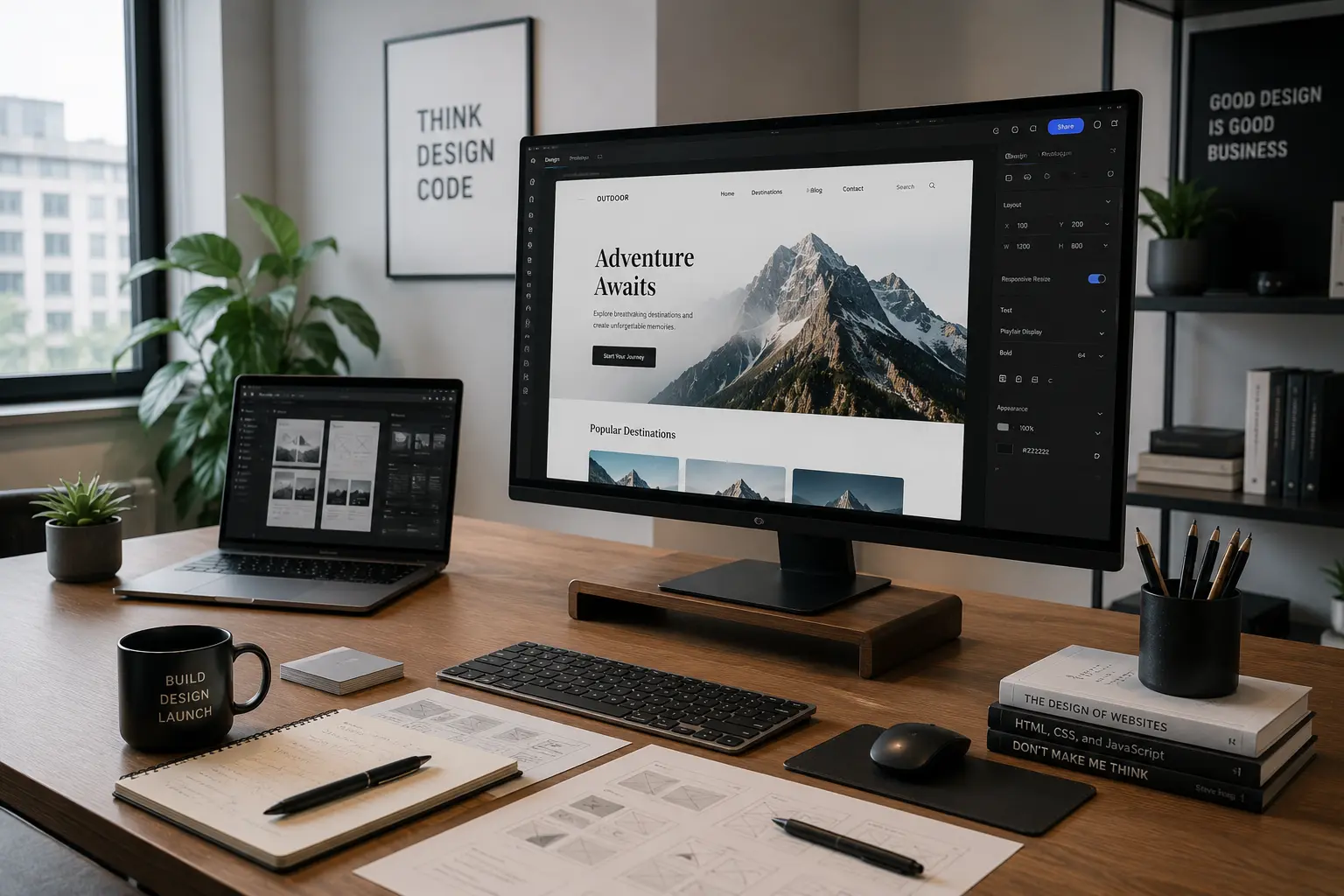 Professional website design Dubai services by Raanko