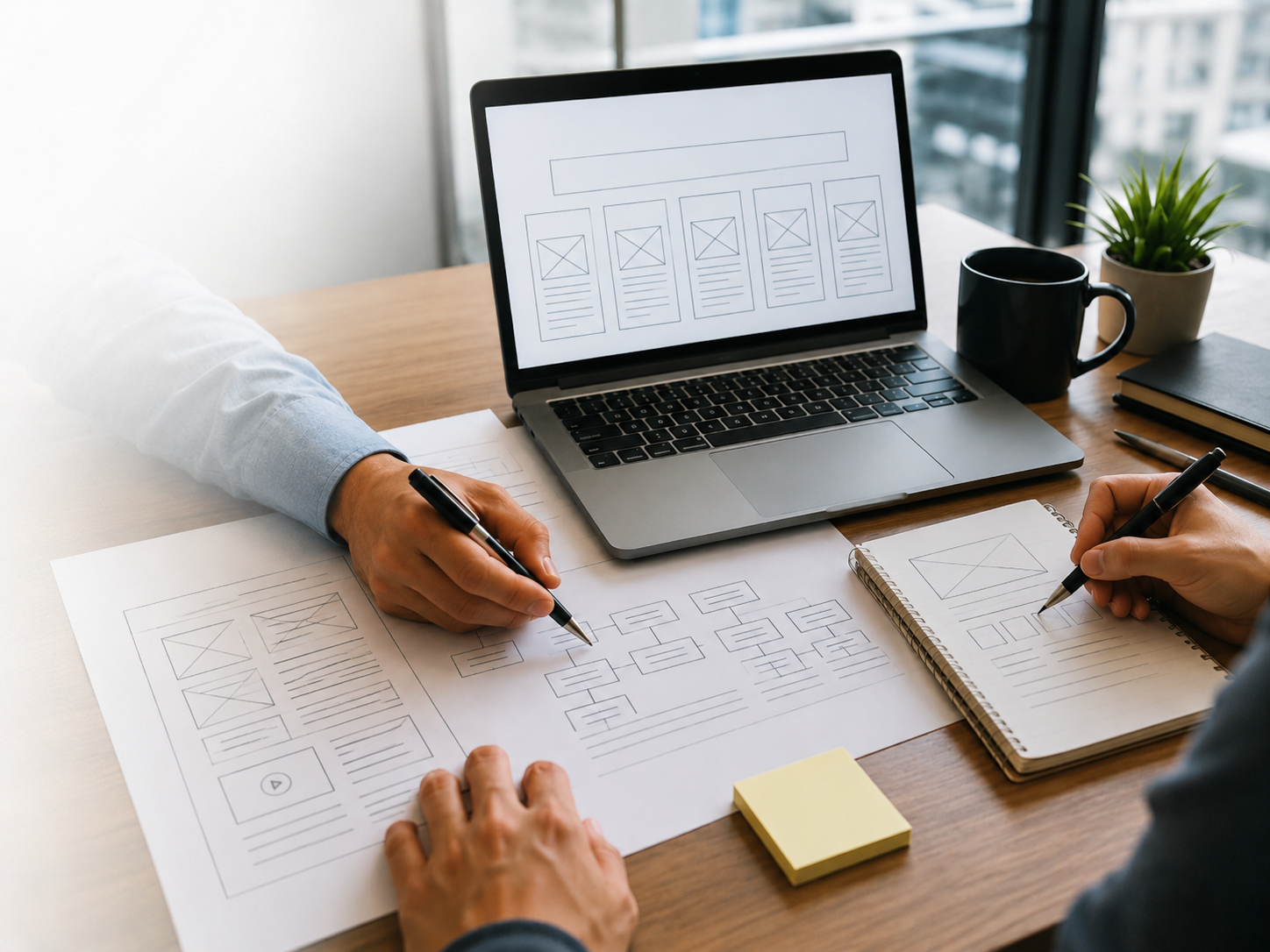 Web development Dubai discovery process for business goals audience research and website strategy